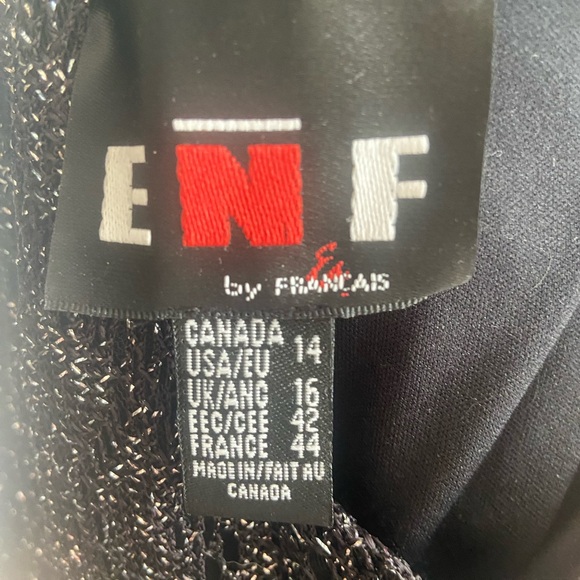 ENF by Francis vintage lace gown size 14 - Picture 4 of 7